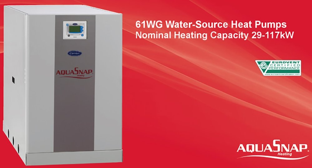 Carrier’s New High Temperature Heat Pump Harvests Energy from Rivers, Lakes and Industrial Process Water